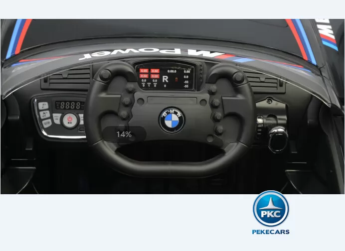 Coche electrico infantil BMW M6 GT3 Negro