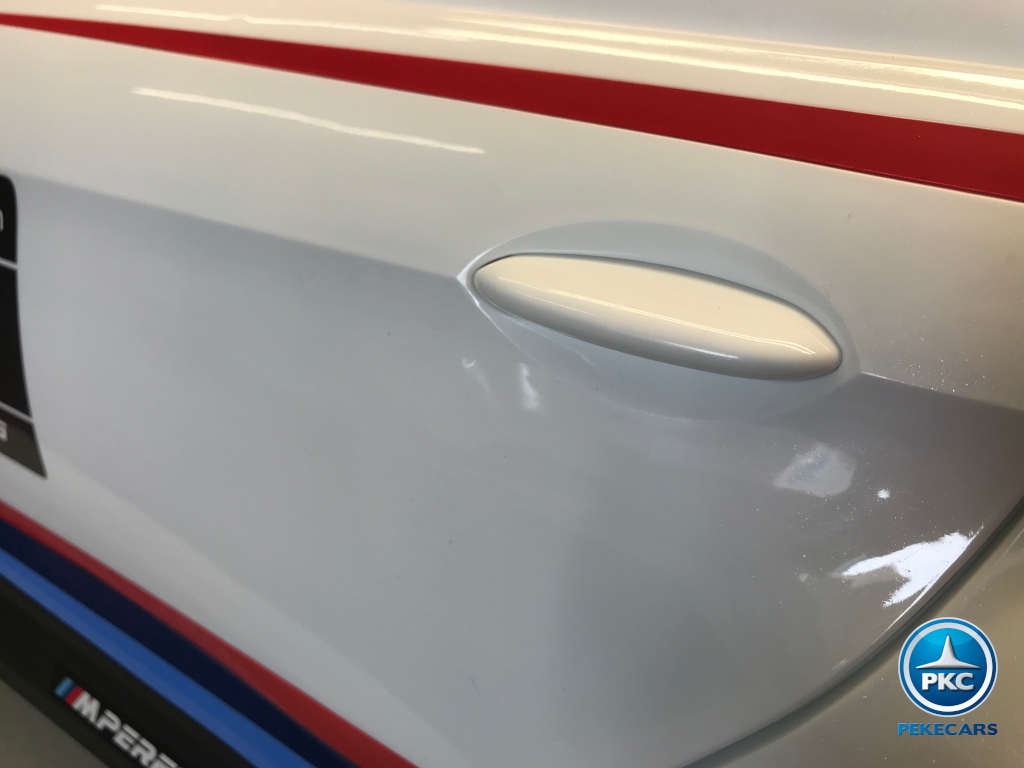 Coche electrico infantil BMW M6 GT3 Blanco