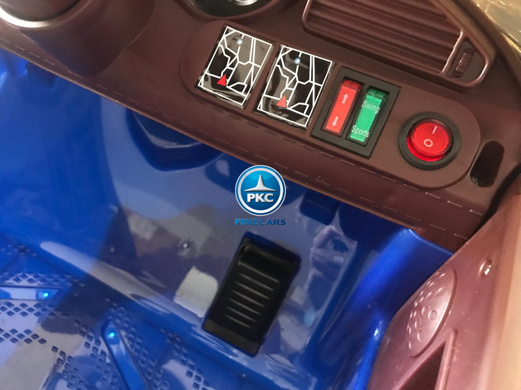 Coche electrico para niños BMW M8 Style azul