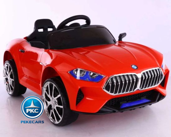 Coche electrico para niños BMW M8 Style rojo