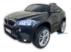 Coche electrico para niños BMW X6M Negro Metalizado vista principal