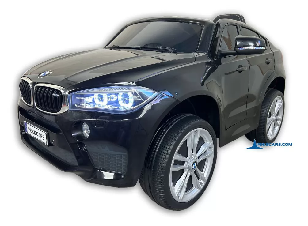 Coche electrico para niños BMW X6M Negro Metalizado vista principal