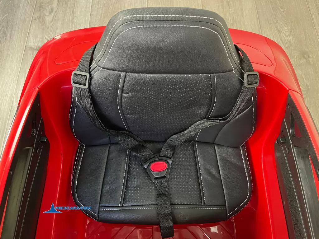Coche electrico para niños BMW X6M Rojo asiento