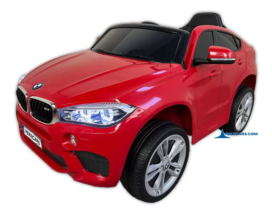 Coche electrico para niños BMW X6M Rojo vista principal