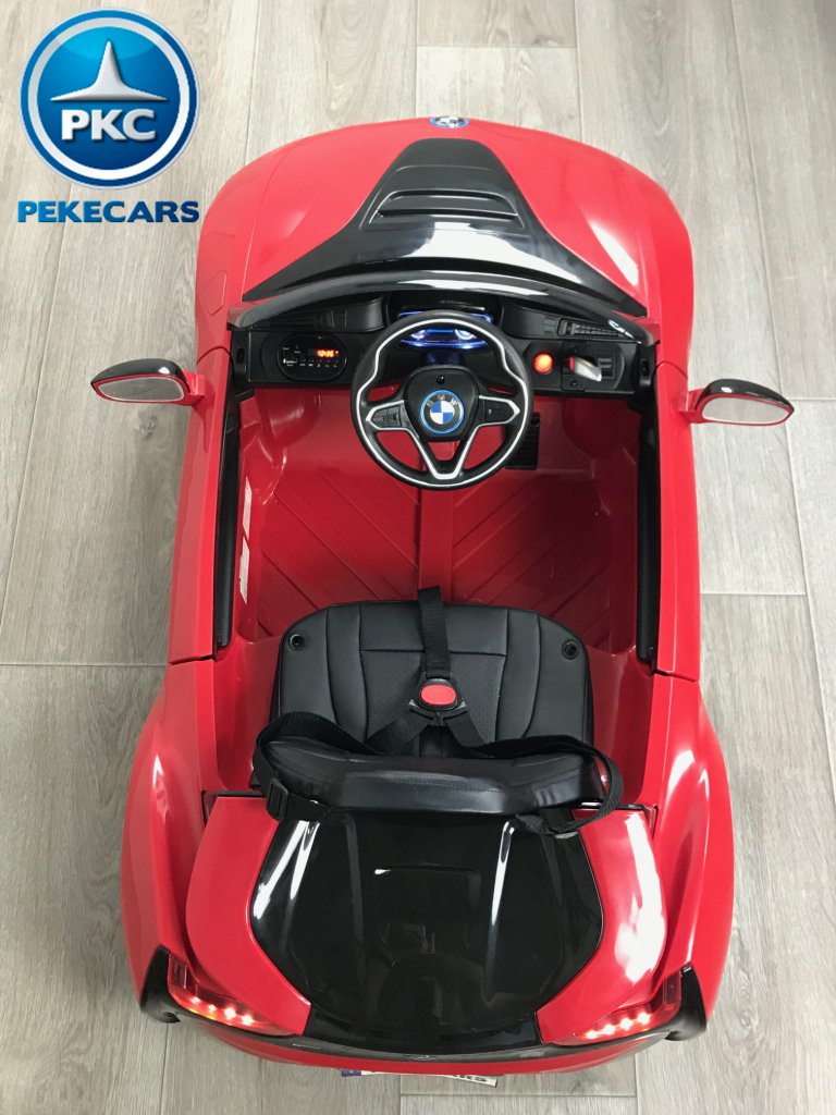 BMW I8 Coupe 12V rojo vista picada