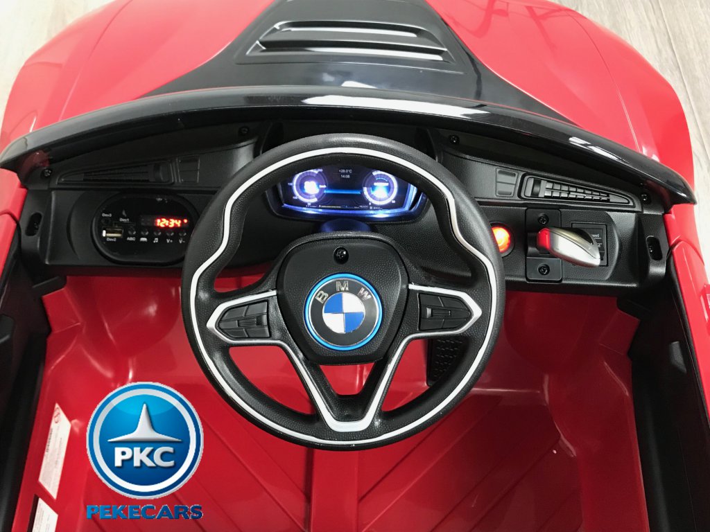 BMW I8 Coupe 12V rojo vista salpicadero