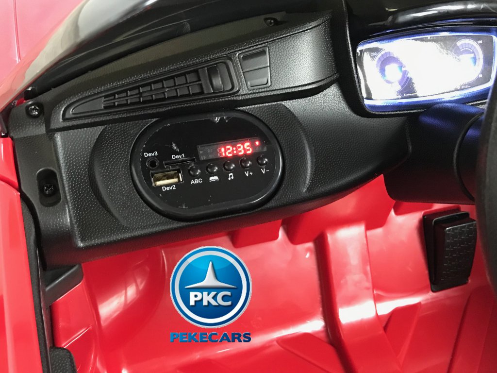 BMW I8 Coupe 12V rojo vista display