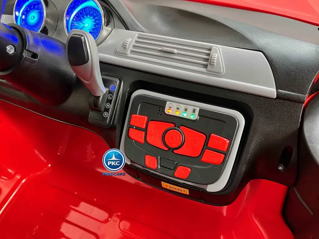 Coche electrico para niños BMW X7 Style 12V Rojo