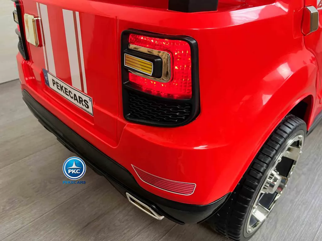 Coche electrico para niños BMW X7 Style 12V Rojo