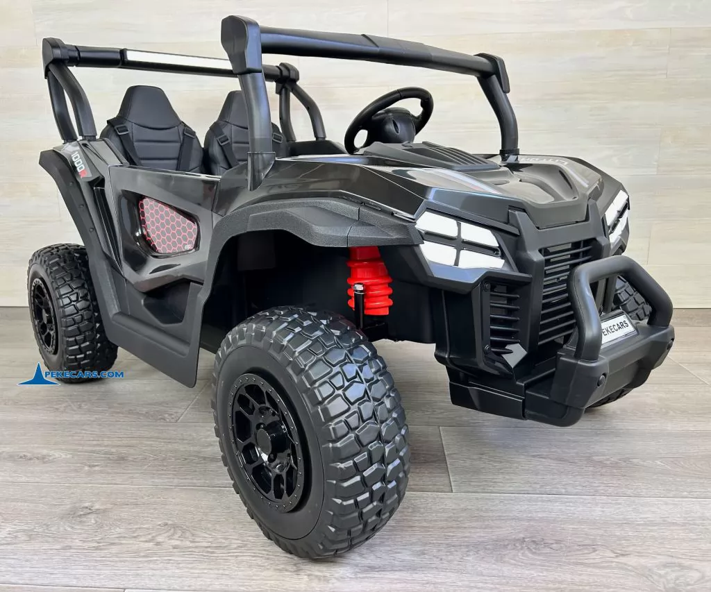 Buggy 1000R 24V Negro frontal izquierda