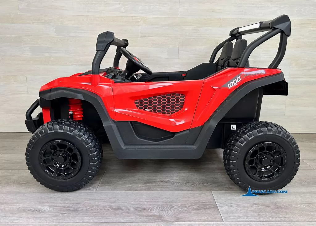 Buggy 1000R 24V Rojo vista lado derecho