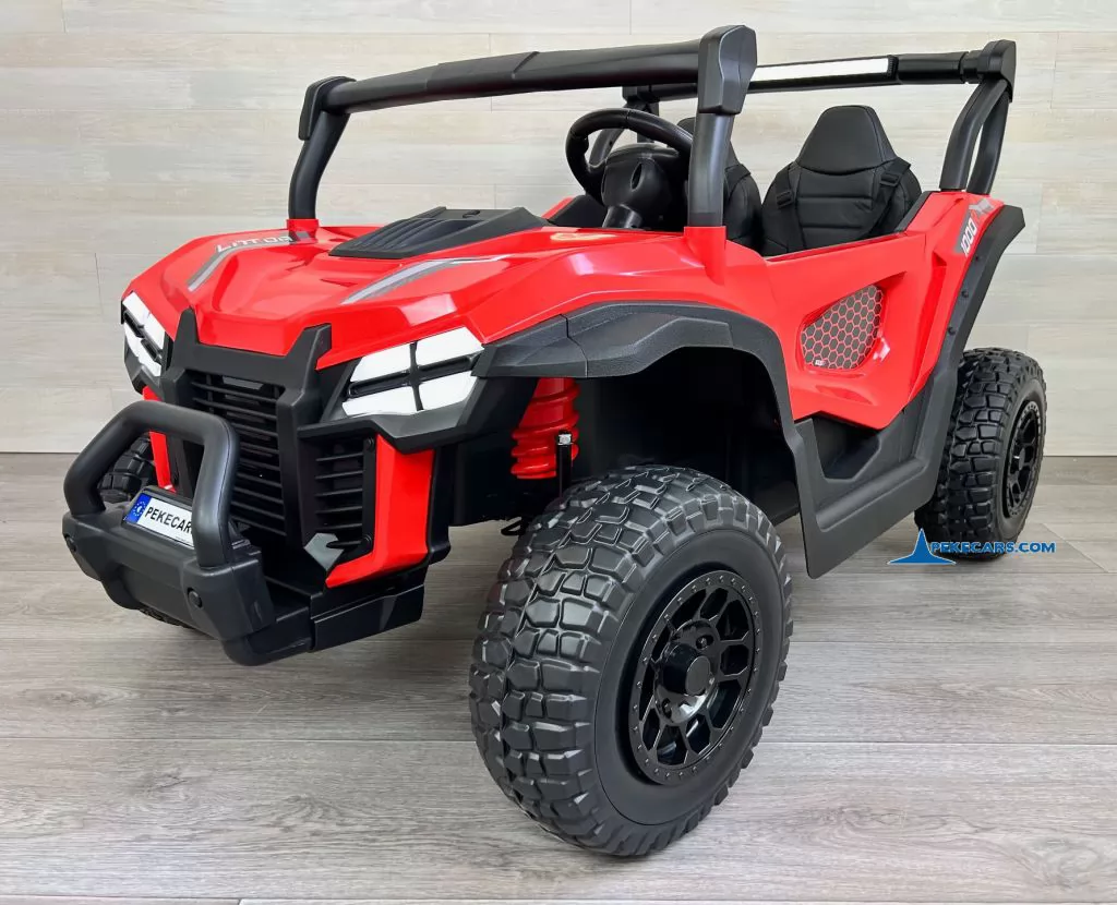 Buggy 1000R 24V Rojo frontal derecha