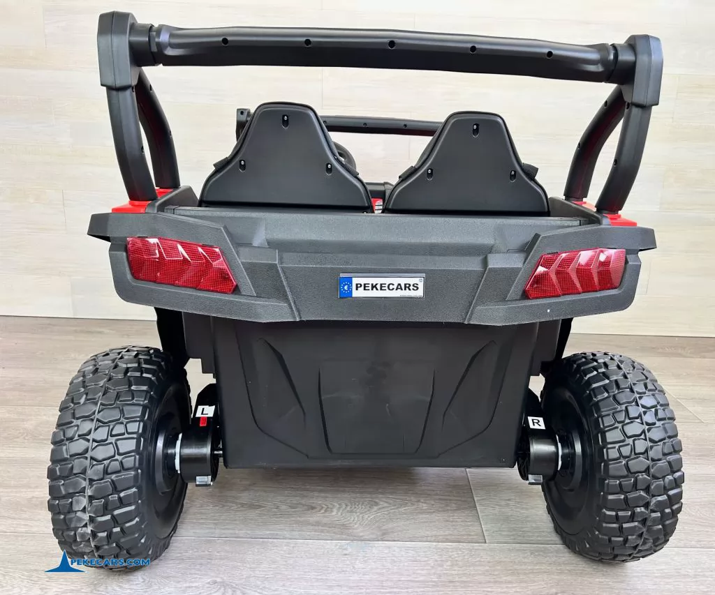 Buggy 1000R 24V Rojo parte trasera y luces freno
