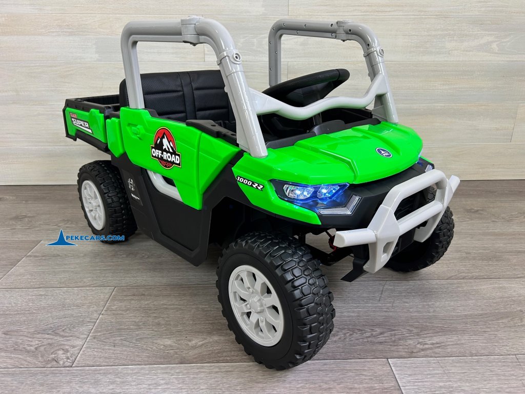 Buggy 1000RR 12V Verde Niños