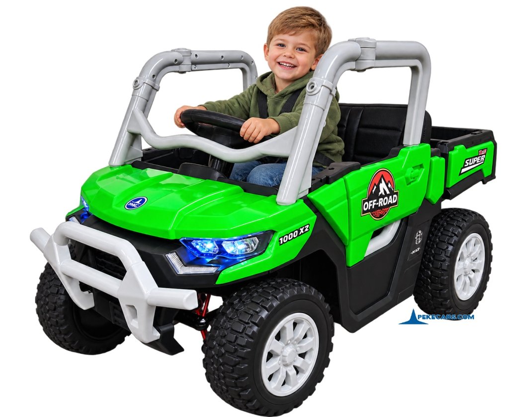 Buggy 1000RR 12V Verde Niños
