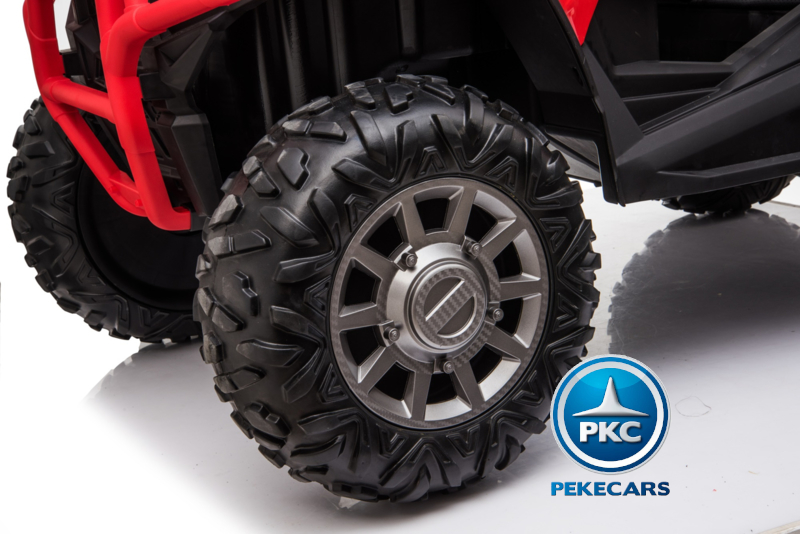 Buggy Dakar 24v Negro - ruedas