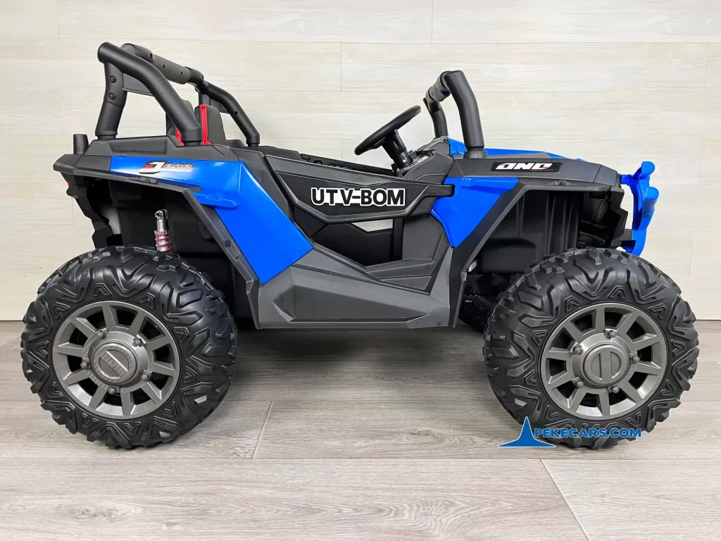 buggy dakar mp4 azul coches teledirigidos lateral izquierda