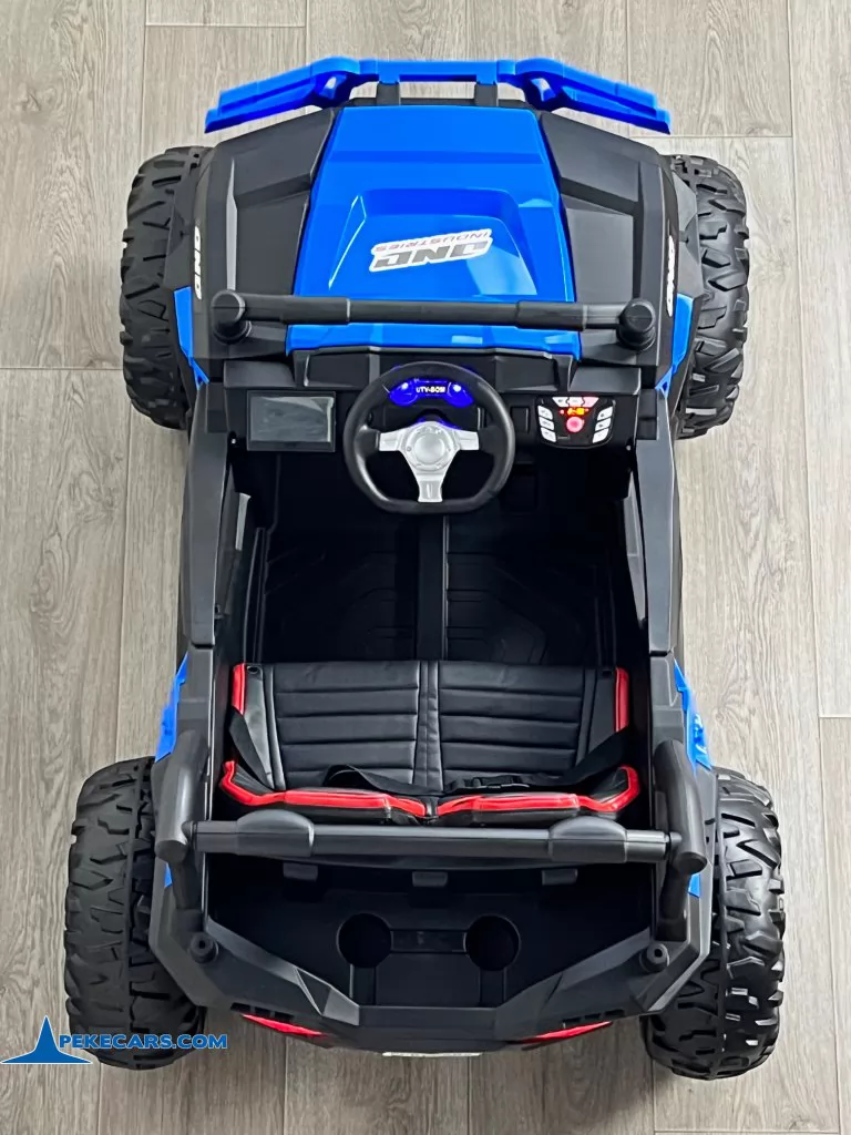 buggy dakar mp4 azul coches electricos para niños cenital