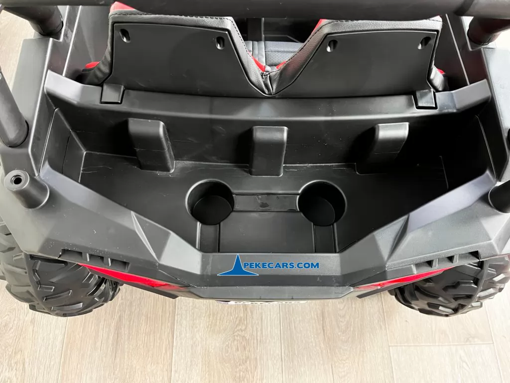 buggy dakar mp4 azul coches electricos niños maletero