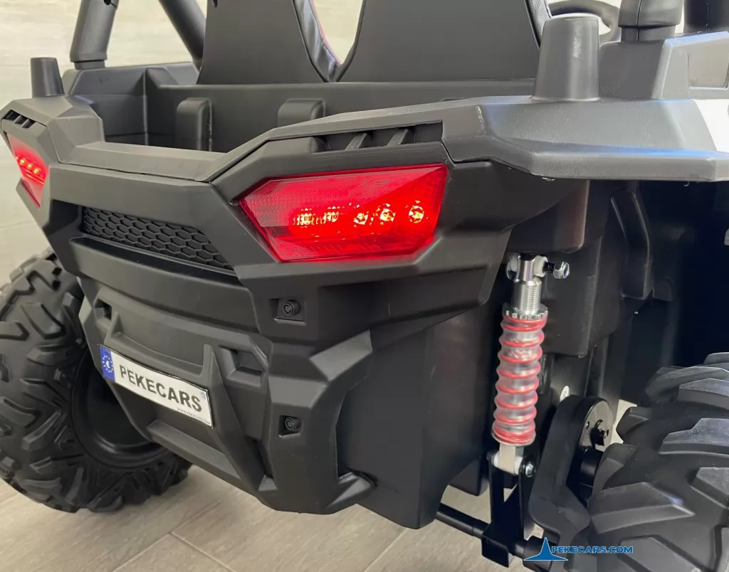 coches teledirigidos buggy dakar mp4 blanco luces traseras