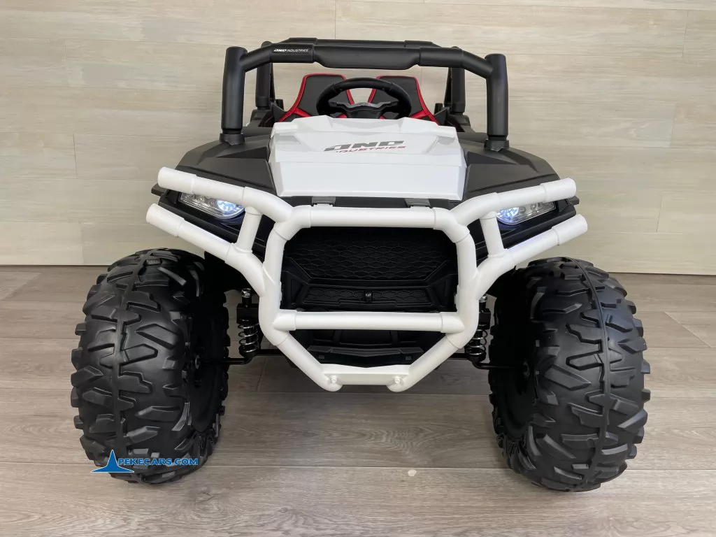 coches teledirigidos buggy dakar mp4 blanco vista frente
