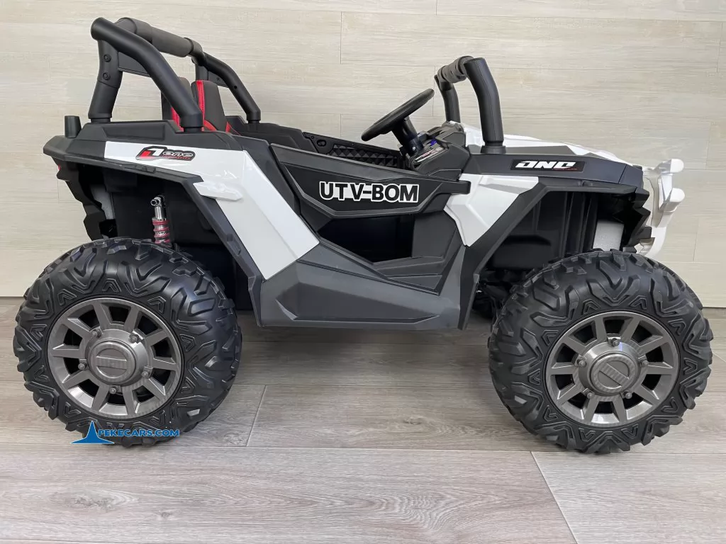 coches teledirigidos buggy dakar mp4 blanco vista lado izquierdo