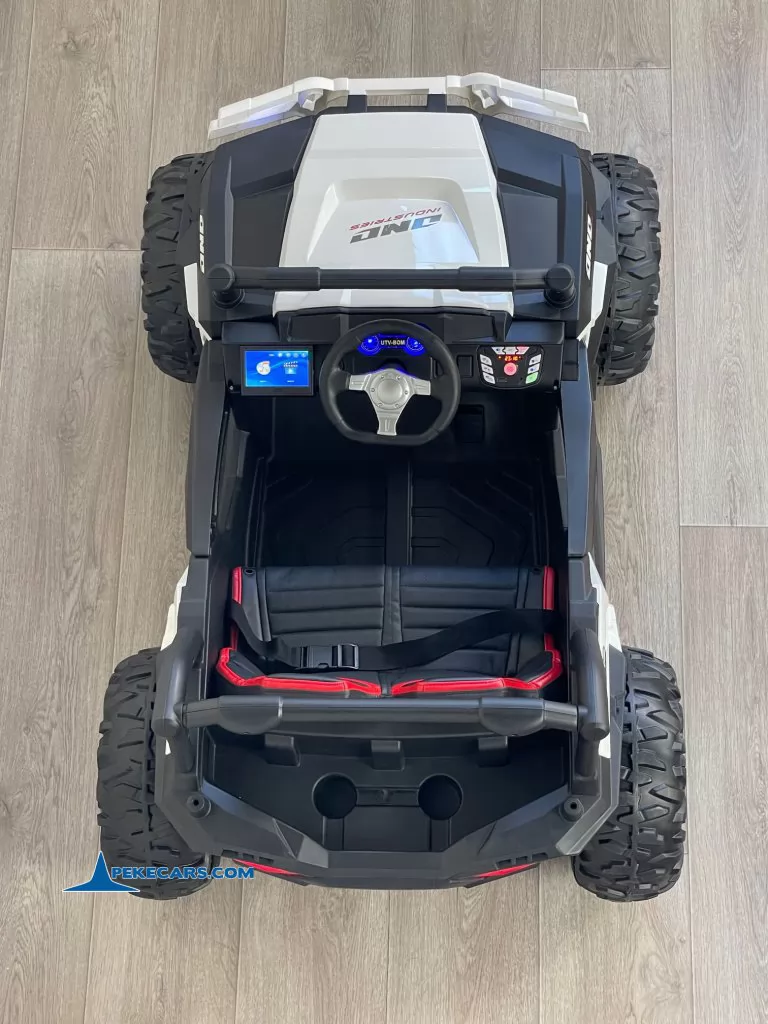 coches teledirigidos buggy dakar mp4 blanco cenital