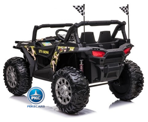 Buggy Dakar 24v Verde Camuflaje