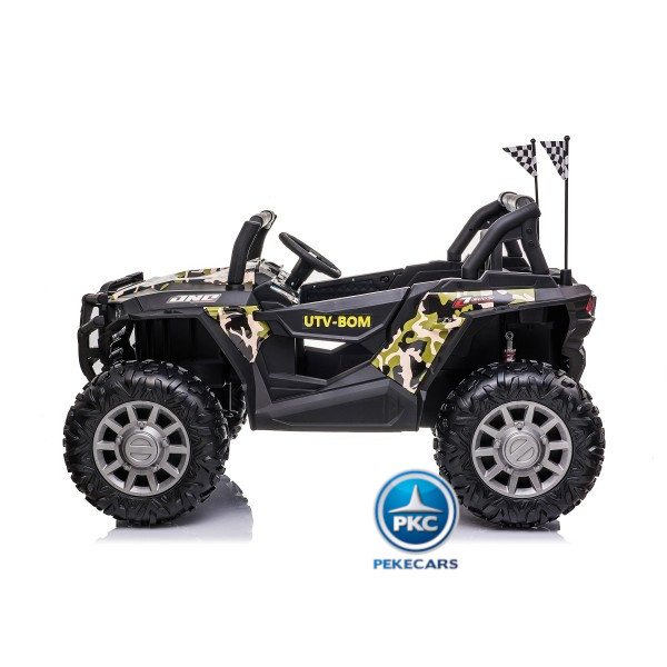Buggy Dakar 24v Verde Camuflaje
