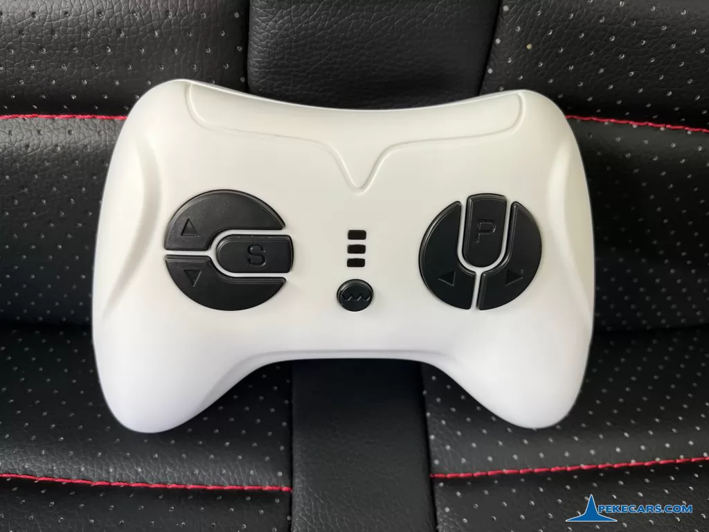 coche a bateria para niños Buggy UTV 12V Blanco