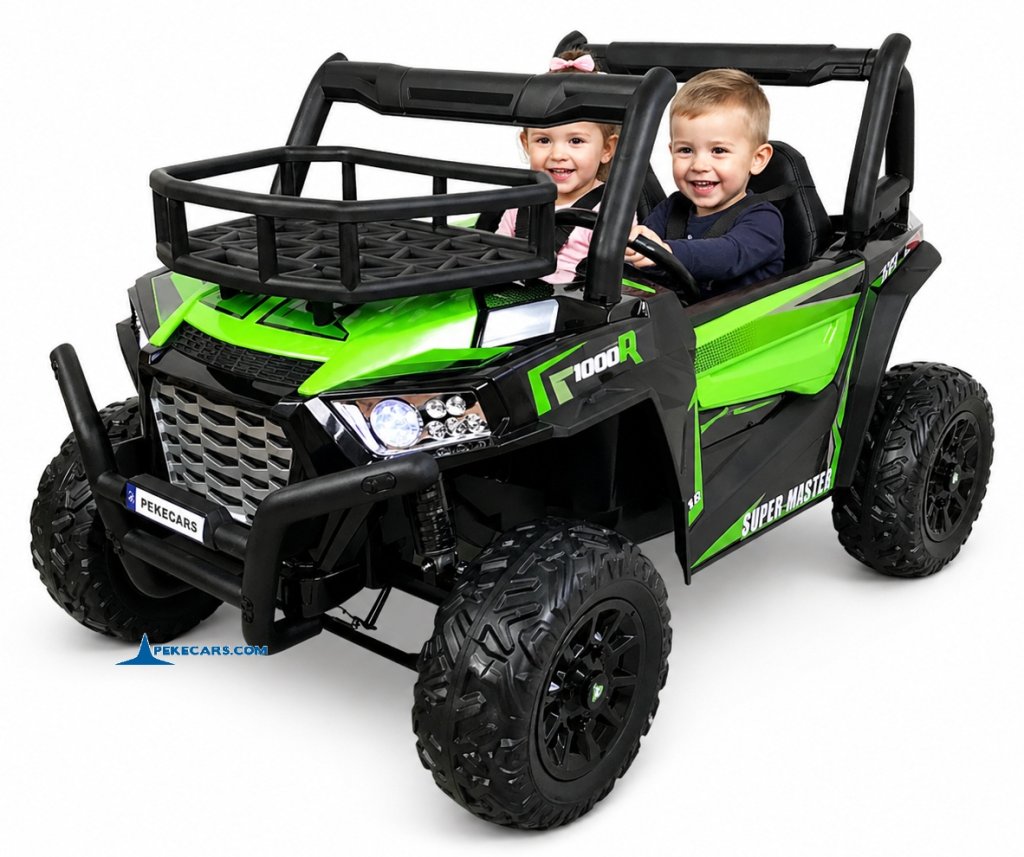 Todoterreno buggy super monster verde vista principal