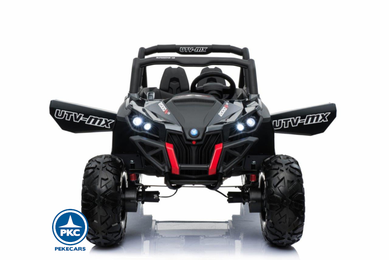 Beach Buggy UTV 4X4 MP4 24V 2 plazas negro frontal