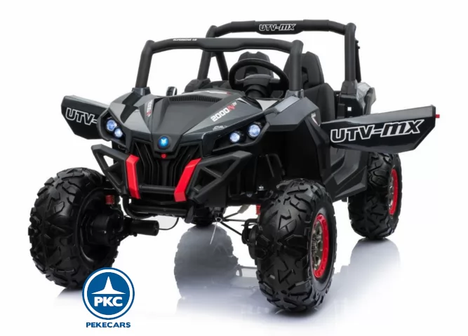 Beach Buggy UTV 4X4 MP4 24V 2 plazas negro para niños