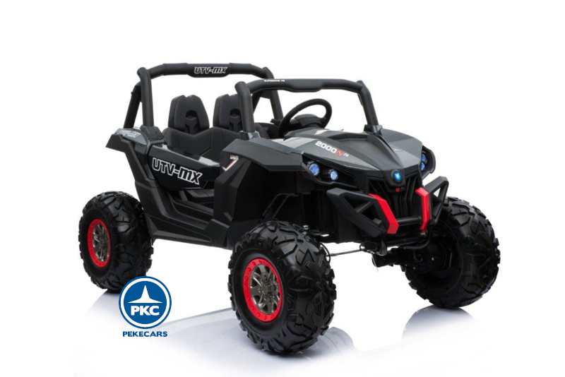 Beach Buggy UTV 4X4 MP4 24V 2 plazas negro a batería
