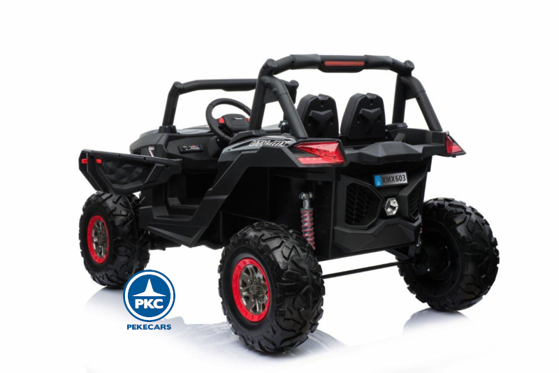 Beach Buggy UTV 4X4 MP4 24V 2 plazas negro puerta abierta