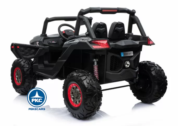 Beach Buggy UTV 4X4 MP4 24V 2 plazas negro puerta abierta