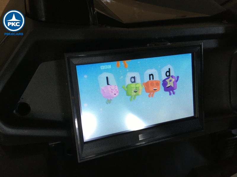 Beach Buggy UTV 4X4 MP4 24V 2 plazas negro pantalla mp4