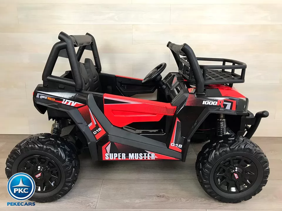 buggy super monster rojo vista lateral