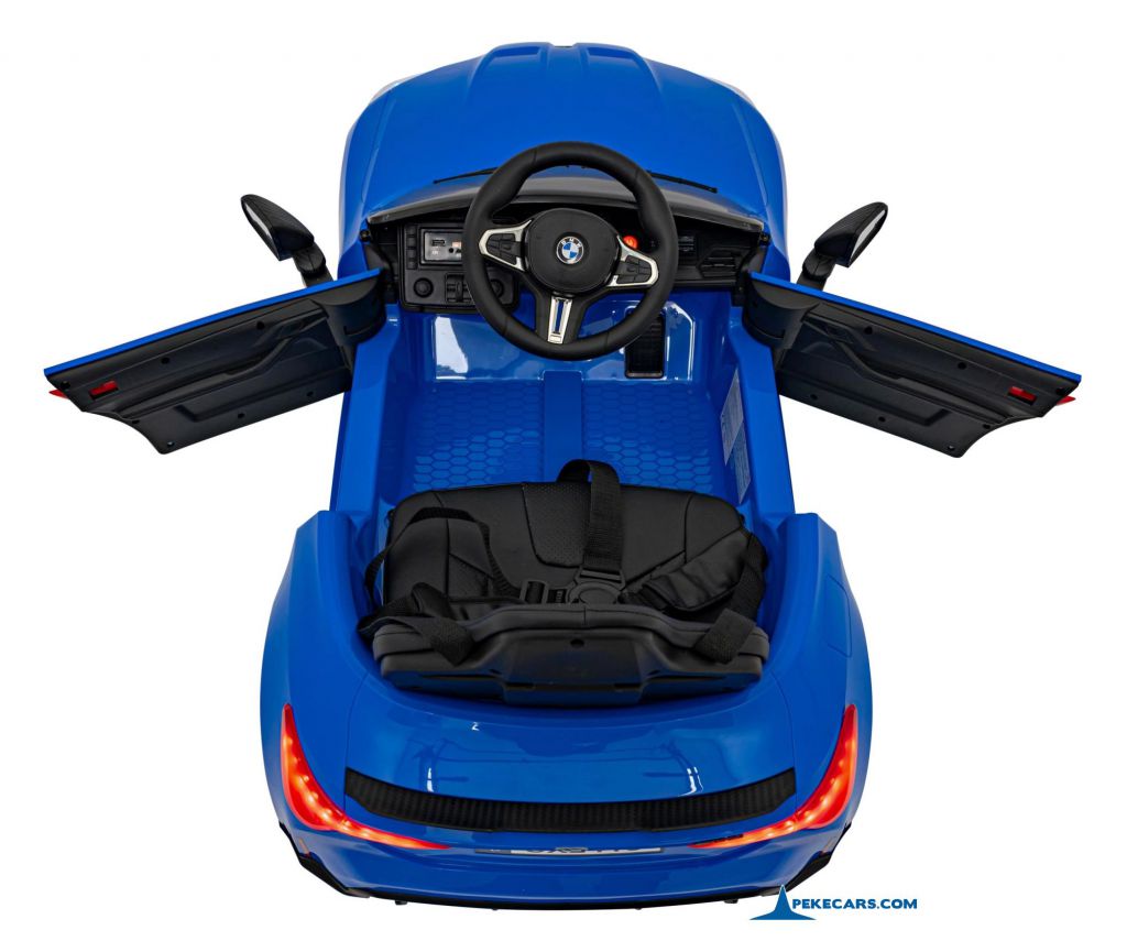 BMW M4 12V 2.4G Azul Metalizado desde arriba