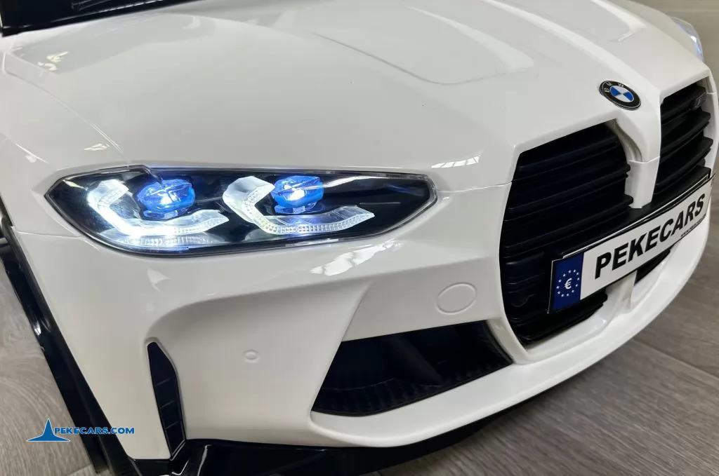 BMW M4 12V 2.4G Blanco luces frontales