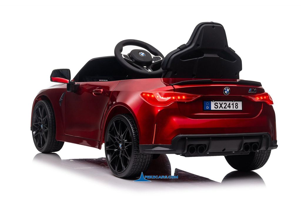 BMW M4 12V 2.4G Rojo Metalizado perspectiva