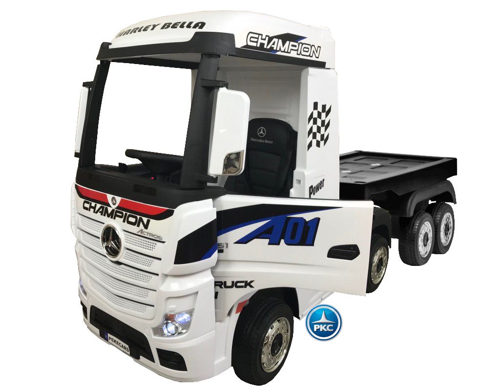 Camión Mercedes Actros Blanco vista principal