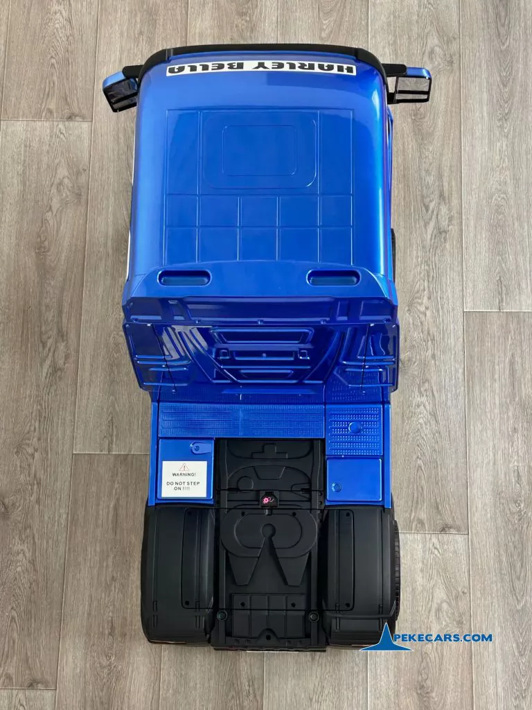 coches teledirigidos camion mercedes actros azul lima