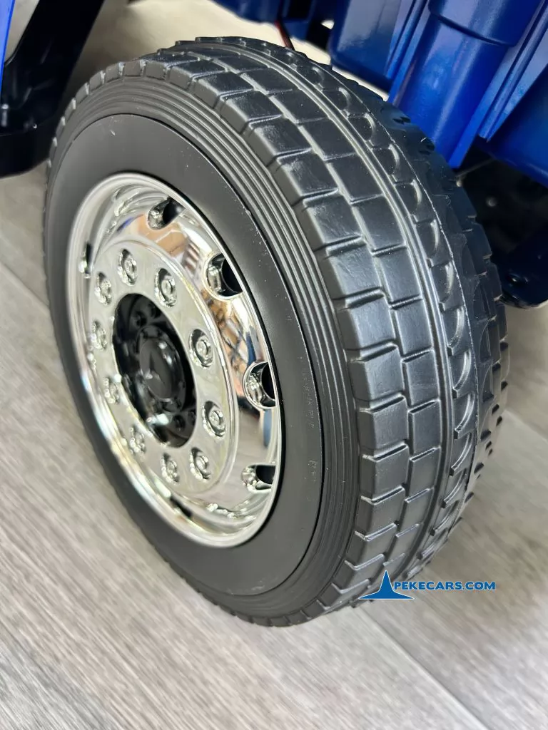 coches teledirigidos camion mercedes actros azul lima