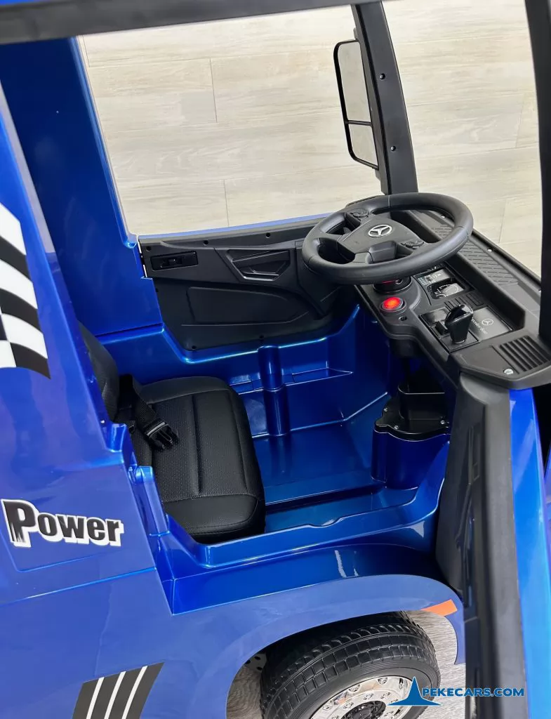 coches teledirigidos camion mercedes actros azul lima