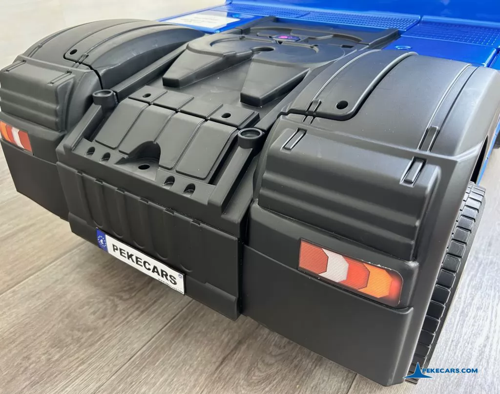 coches teledirigidos camion mercedes actros azul lima