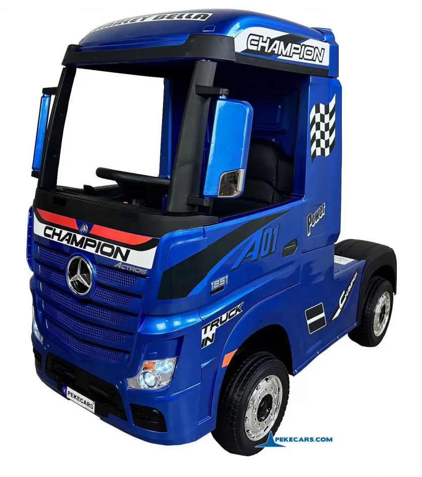 Camion Mercedes Actros Azul pintado