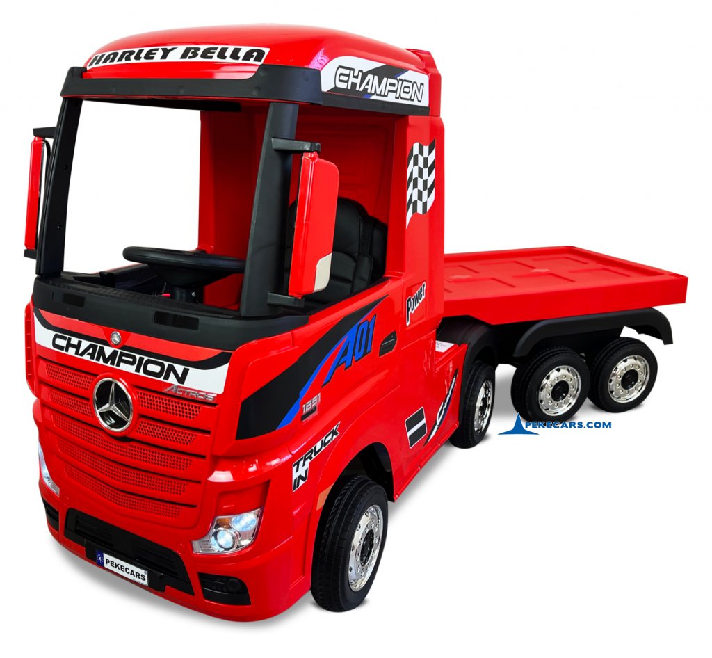 Camion Mercedes Actros Rojo
