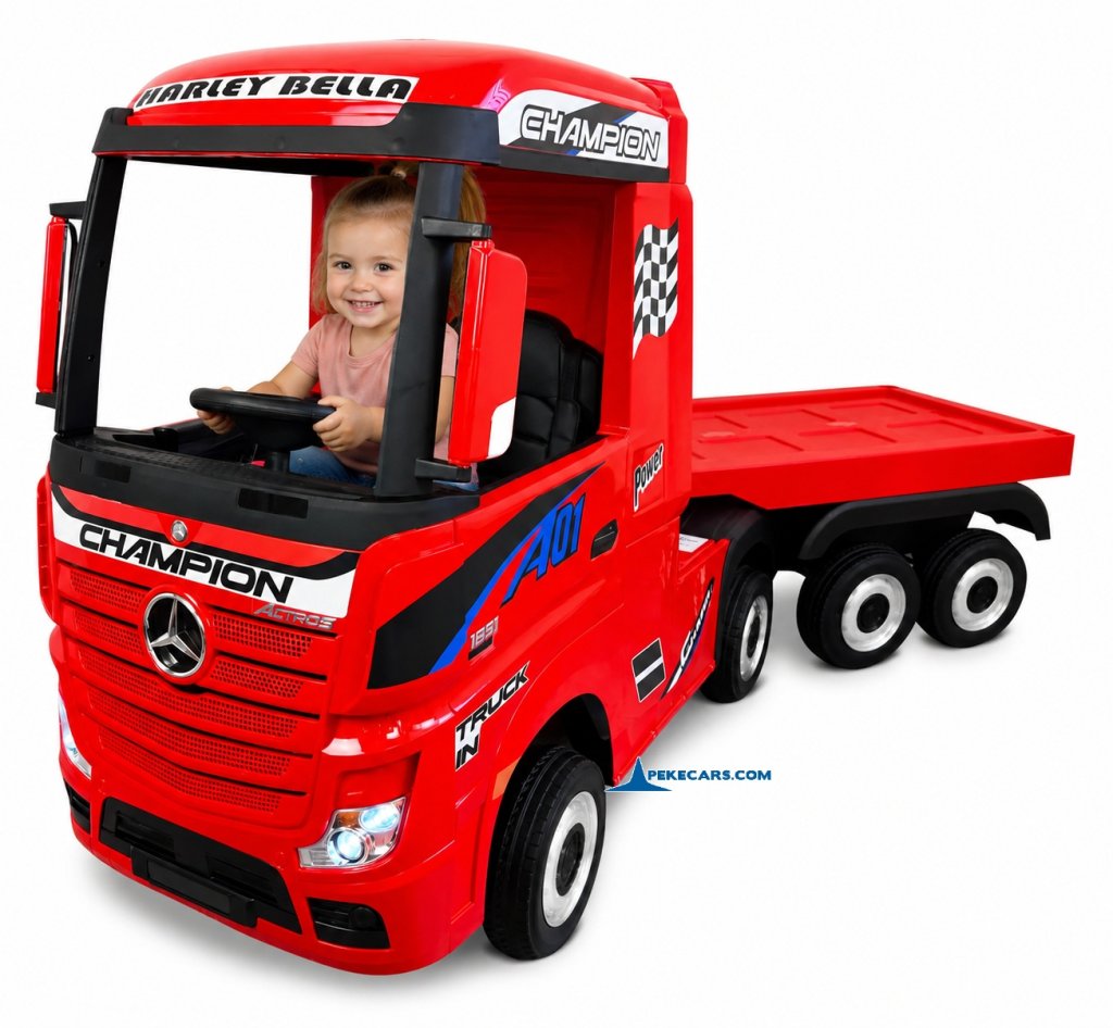 Camion Mercedes Actros Rojo