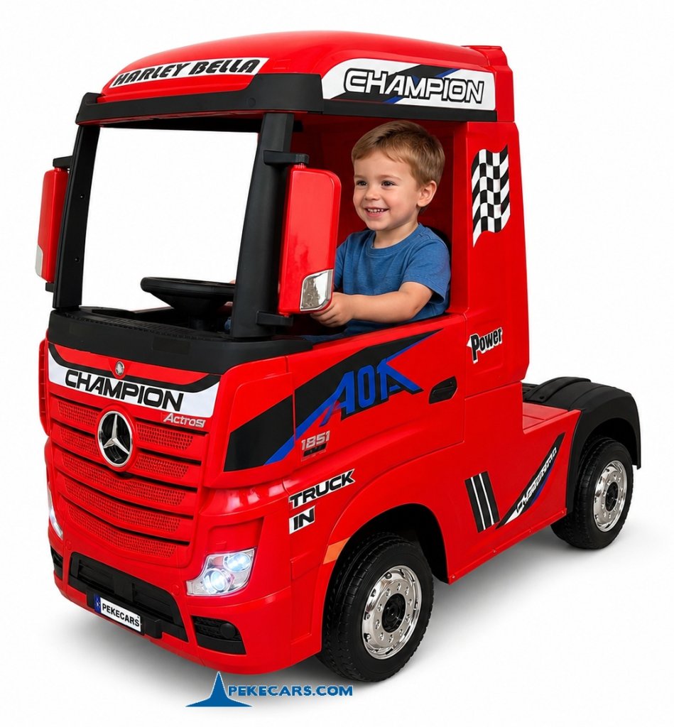 Camion Mercedes Actros Rojo